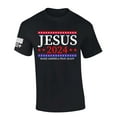 thumbnail image 1 of Mens Christian Tshirt Jesus 2024 Make America Pray Again Short Sleeve T-shirt Graphic Tee-Black-medium, 1 of 1