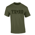 thumbnail image 1 of Mens Christian Tshirt Thy Will Be Done Lighning Bolt Short Sleeve T-shirt Graphic Tee-Military Green-5xl, 1 of 1