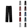 thumbnail image 1 of Mens Christmas Buffalo Plaid Pajama Pants Tall Pajama Pants For Couples,Christmas Valentines Birthday Pajama Bottoms, 1 of 4