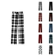 thumbnail image 1 of Mens Christmas Buffalo Plaid Pajama Pants Tall Pajama Pants For Couples,Christmas Valentines Birthday Pajama Bottoms, 1 of 4