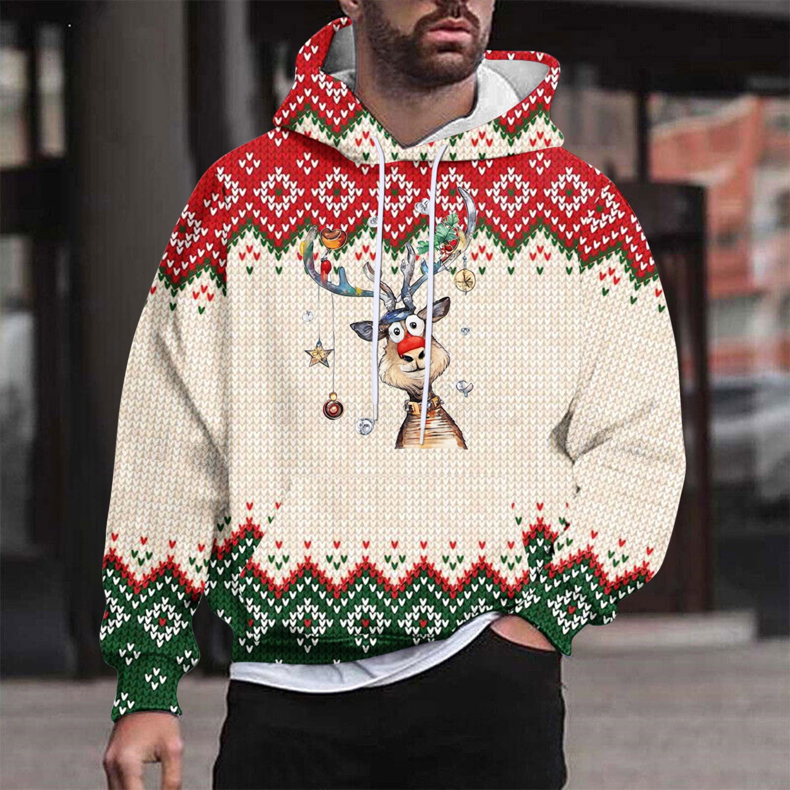 Christmas Hoodie Mens 