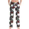 thumbnail image 1 of Mens Christmas Pajama Pants Big & Tall Sleep Lounge Pants Drawstring Holiday Xmas Pjs Bottoms Gray, XL, 1 of 7
