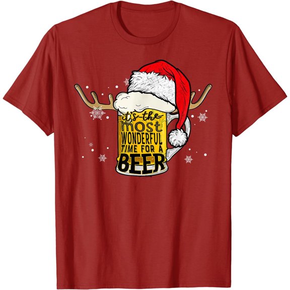 Mens Christmas Polos Tops Themed Print Graphic for Festive Xmas Comfortable Soft Mens Workout Shirts,Red,XL