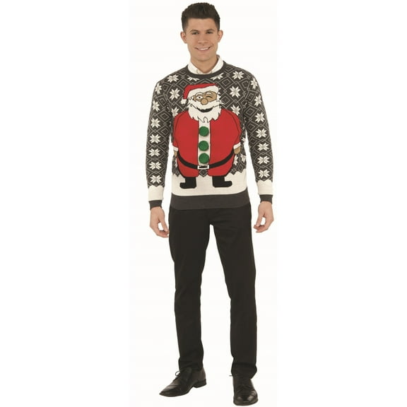 Mens Christmas Sweater Winkin'