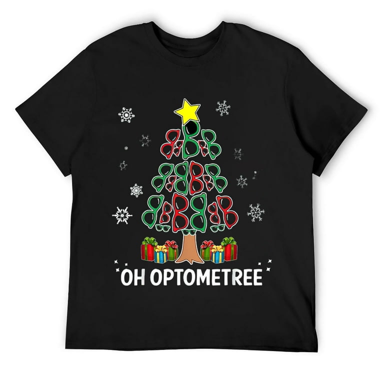 Oh Optometree Sunglasses Christmas Tree Christmas Design T-Shirt Oh Optometree Sunglasses Christmas Tree Christmas Design T-Shirt