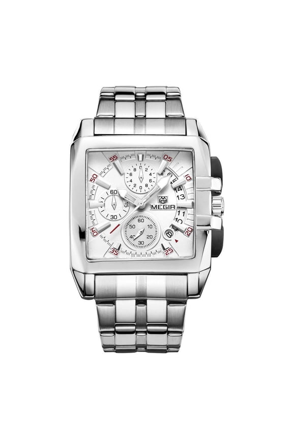 Mens Chronograph Display Wrist Watch Business Luxury Wristwatch