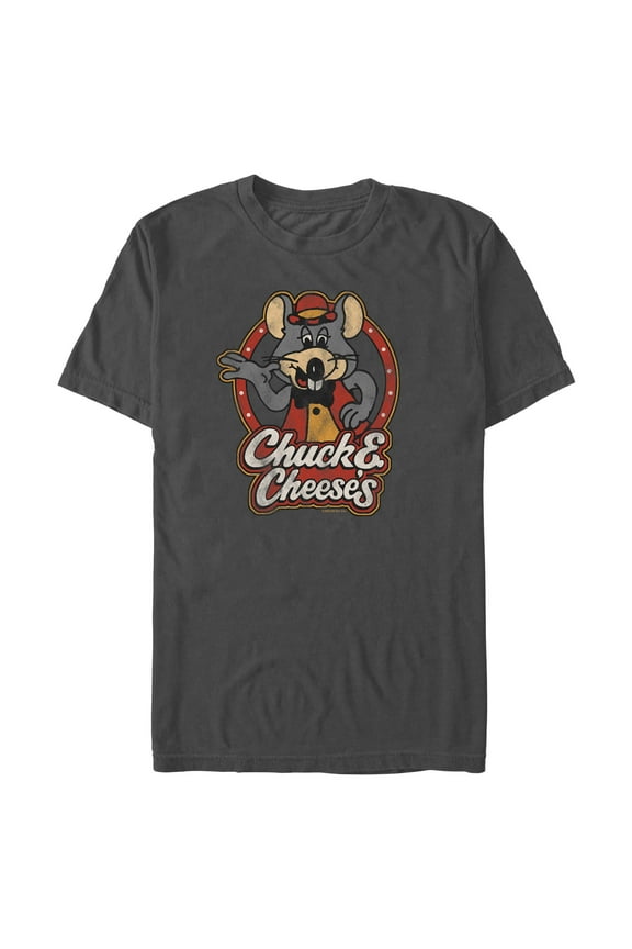 Mens Chuck E. Cheese Retro Pose T Shirt