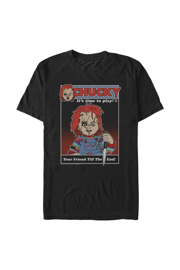 Mens Chucky Time To Play T Shirt