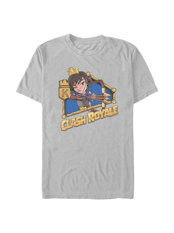 Mens Clash Royale Princess and Logo T Shirt