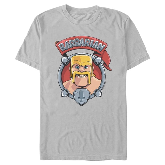 Mens Clash Royale The Common Barbarian Icon T Shirt