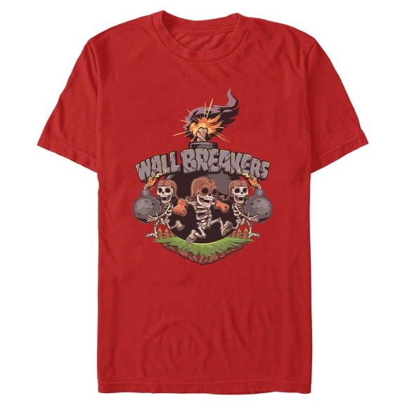 Mens Clash of Clans Skeleton Wall Breakers T Shirt