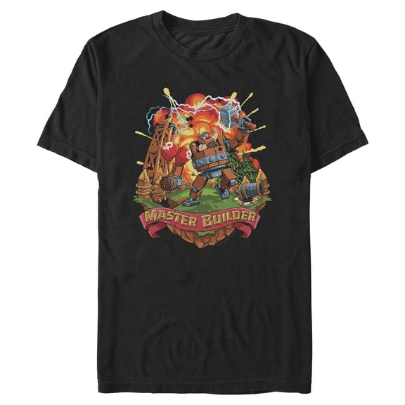 Mens Clash of Clans The Master Builder T Shirt