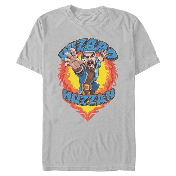 Mens Clash of Clans Wizard Huzzah Attack T Shirt
