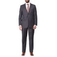 thumbnail image 1 of Mens Classic Fit Two Button 100% Wool Wrinkle Resistant Suit - Medium Grey, 1 of 4
