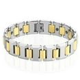 thumbnail image 1 of Mens Classic Gold Tungsten Bracelet, 1 of 2