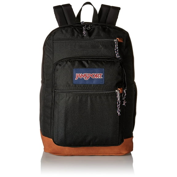 Mens Classic Mainstream Cool Student Backpack - Black / 17.7H X 12.8W X 5.5D