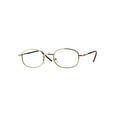 thumbnail image 1 of Mens Classic Metal Rim Rectangular Bifocal Reading Eye Glasses Gold 2.0, 1 of 4