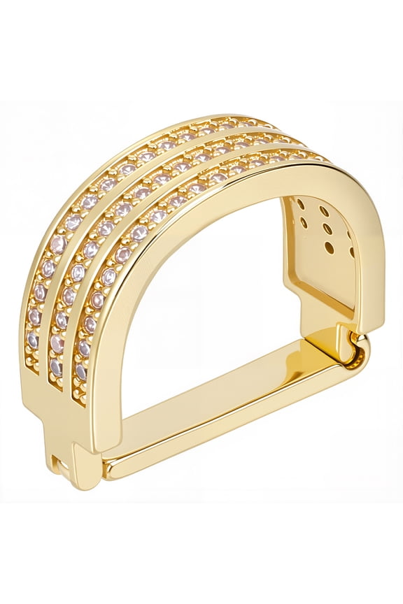 Mens Classic Square Cubic Zirconia Neck Tie Rings Necktie Clasp Rhinestone Bling Shiny Tie Tacks Ring Holder AccessoriesDIY