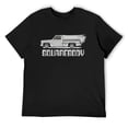 thumbnail image 1 of Mens Classic Squarebody Vintage T- Shirt T-Shirt Black 3X-Large, 1 of 5