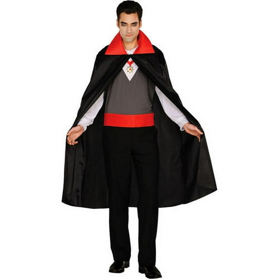 Mens Classic Vampire Costume Halloween Dracula 2XL 50-52