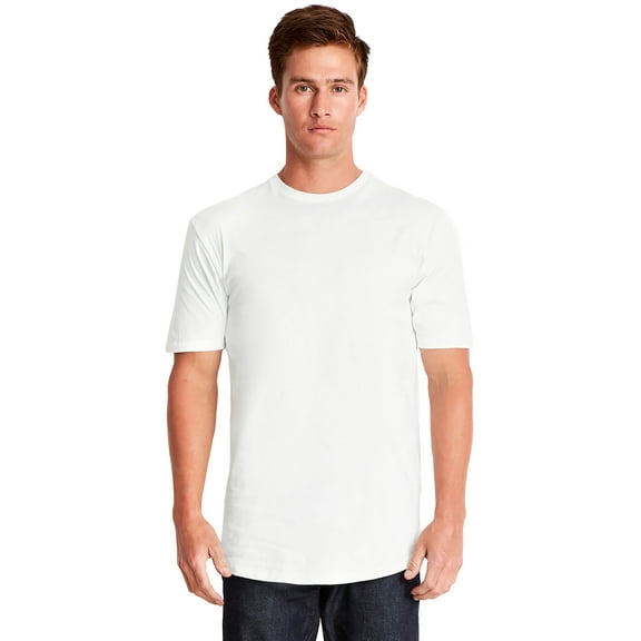 Mens Clementine Cotton Long Body Crew
