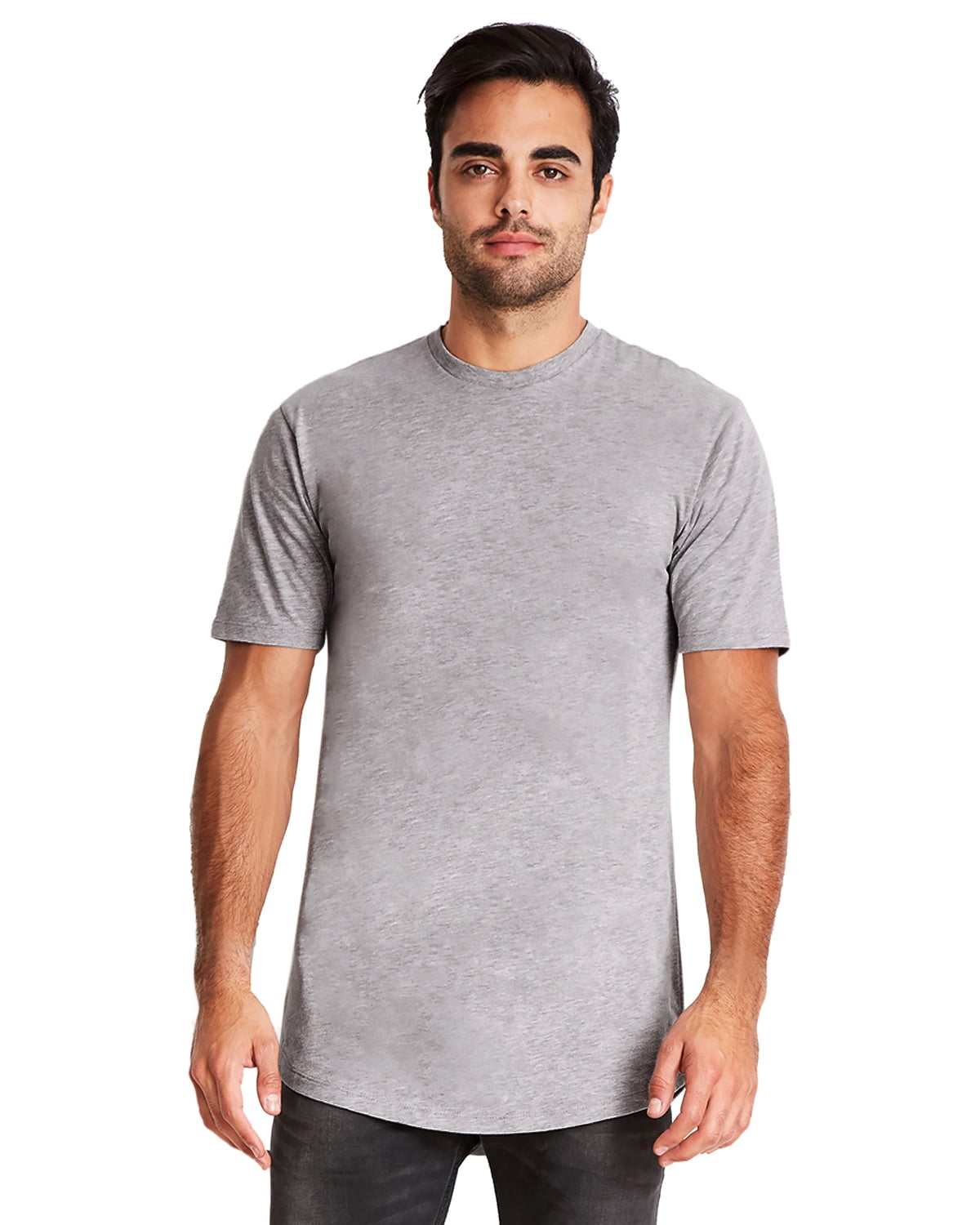 Mens Clementine Cotton Long Body Crew