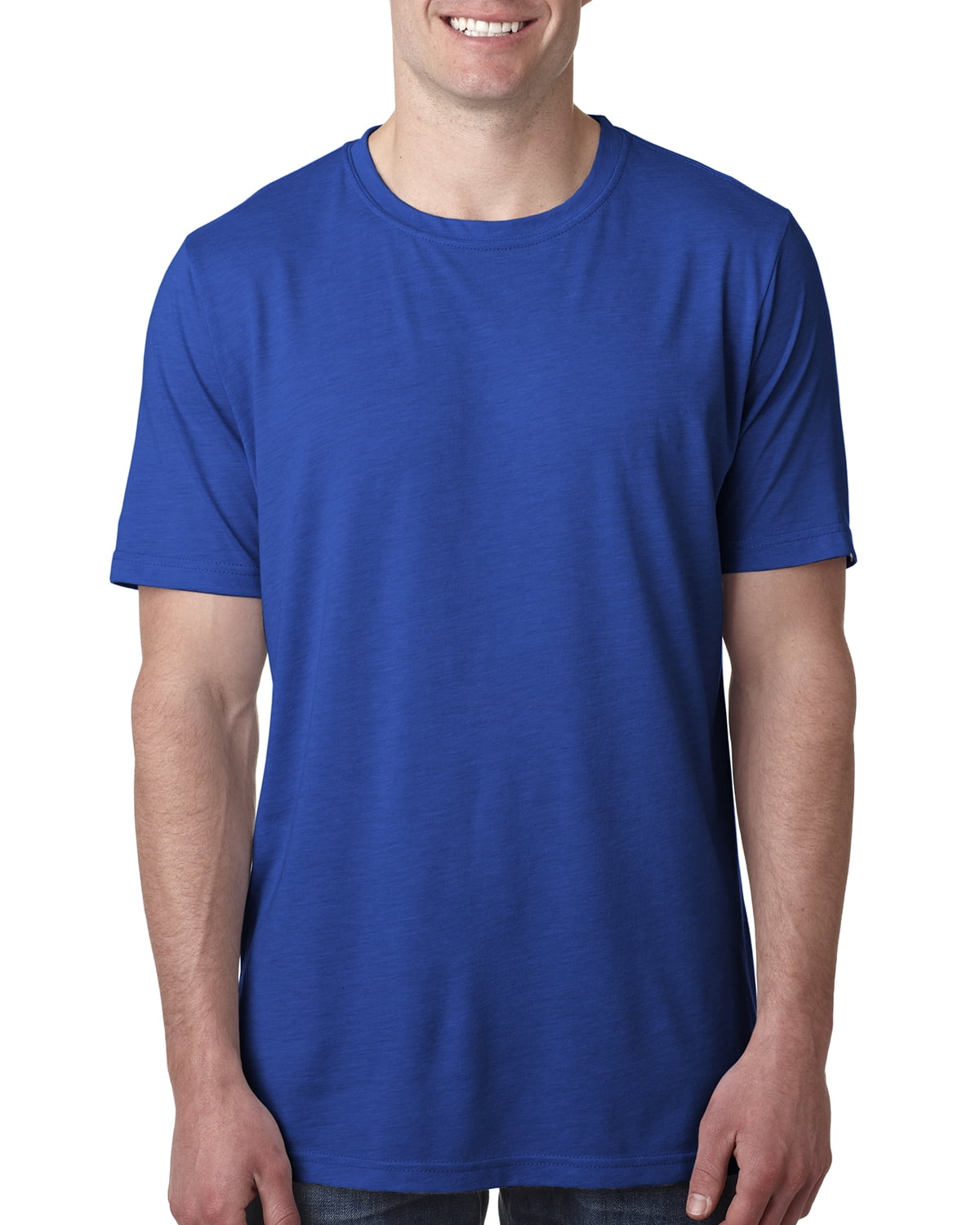 Mens Clementine Poly/Cotton Short-Sleeve Crew Tee