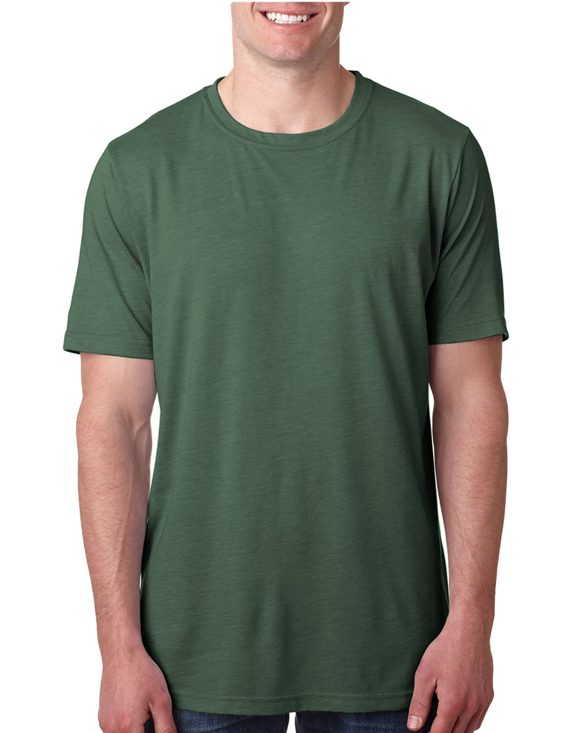 Mens Clementine Poly/Cotton Short-Sleeve Crew Tee