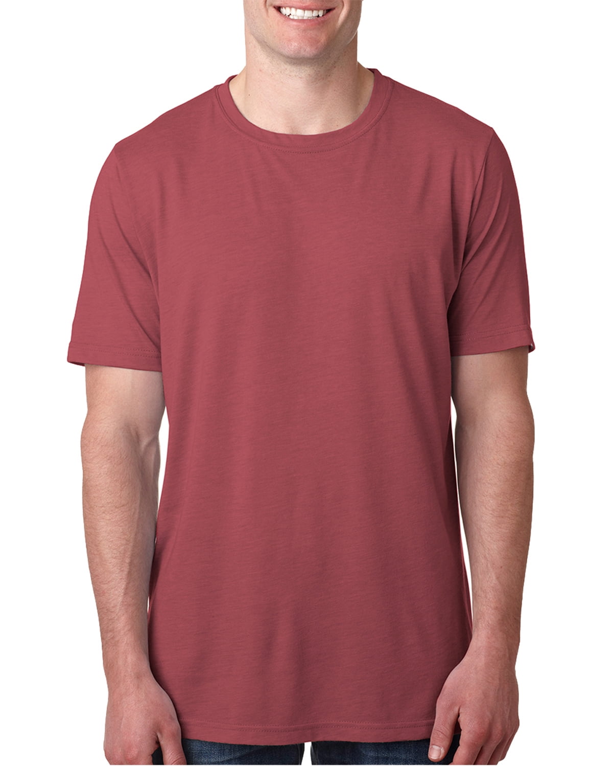 Mens Clementine Poly/Cotton Short-Sleeve Crew Tee