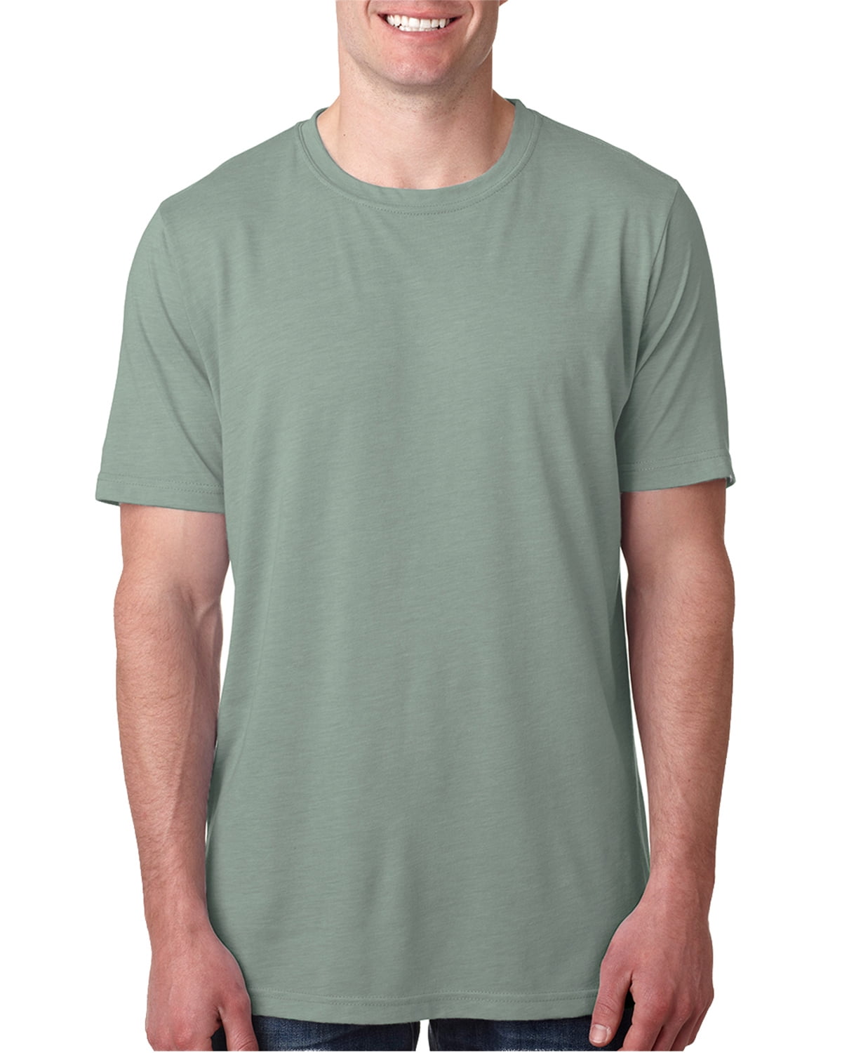 Mens Clementine Poly/Cotton Short-Sleeve Crew Tee