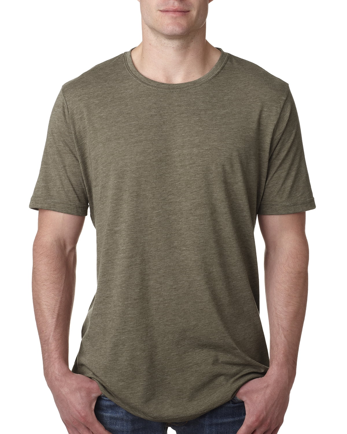 Mens Clementine Poly/Cotton Short-Sleeve Crew Tee