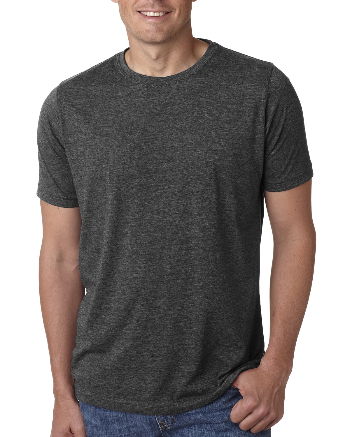 Mens Clementine Poly/Cotton Short-Sleeve Crew Tee