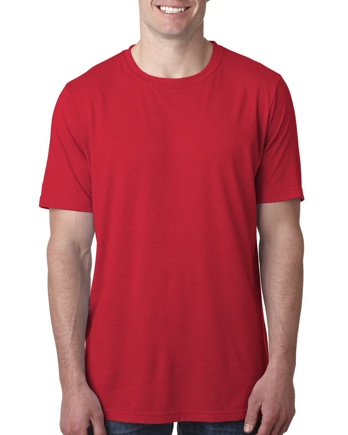 Mens Clementine Poly/Cotton Short-Sleeve Crew Tee