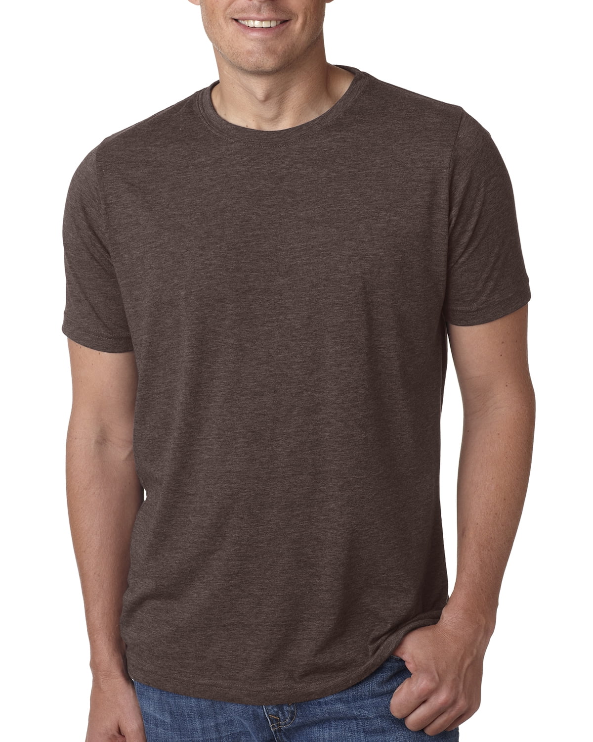 Mens Clementine Poly/Cotton Short-Sleeve Crew Tee