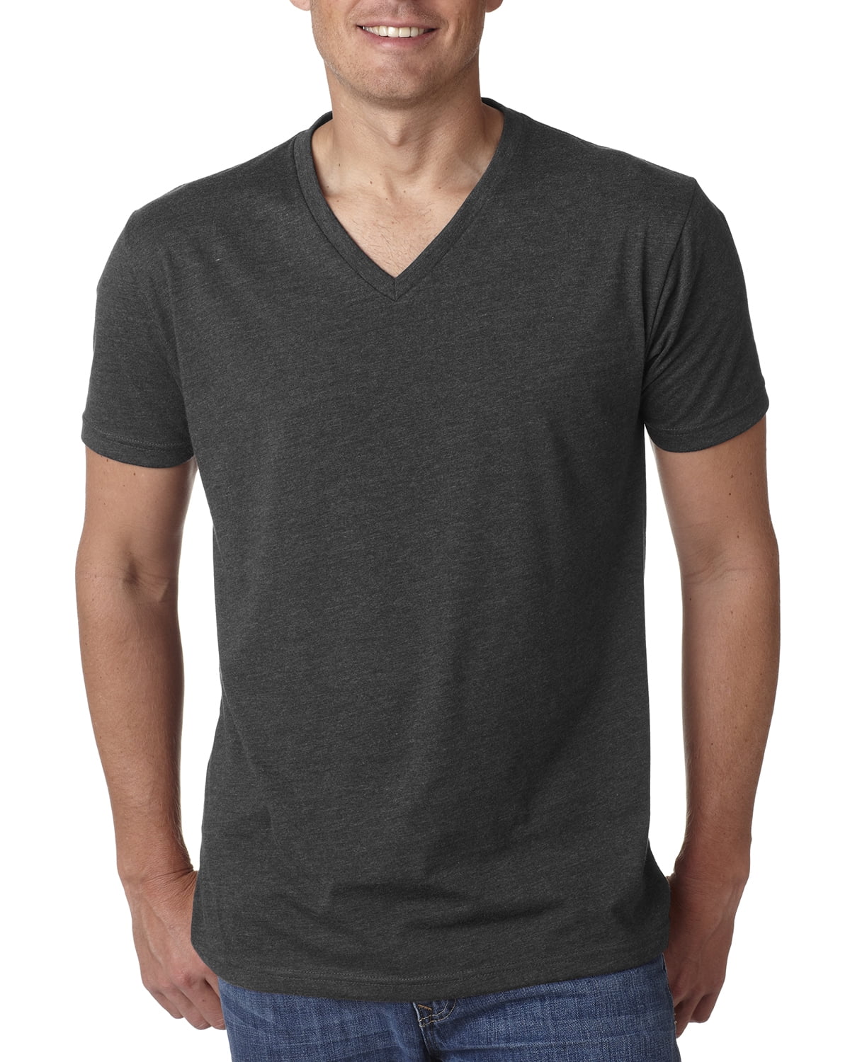 Mens Clementine Premium CVC V-Neck Tee - Walmart.com