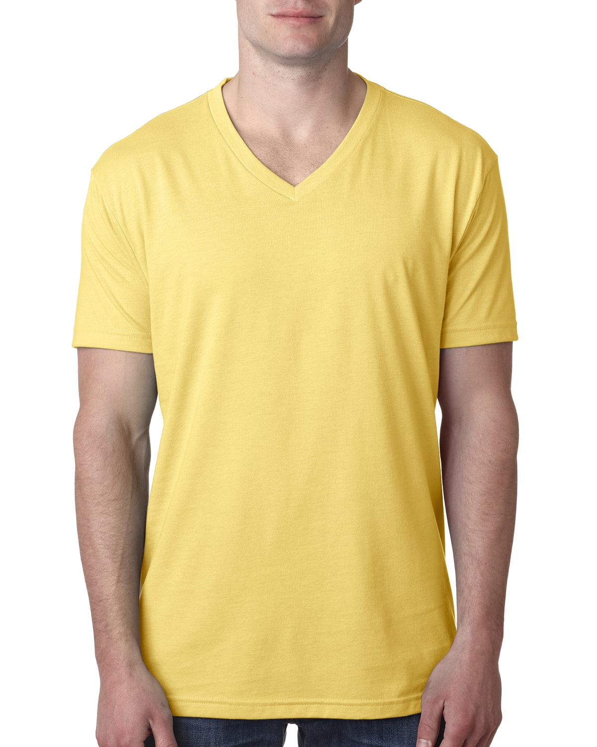 Clementine men's Premium CVC V-Neck Tee 4.3 oz Fabric Weight - Walmart.com