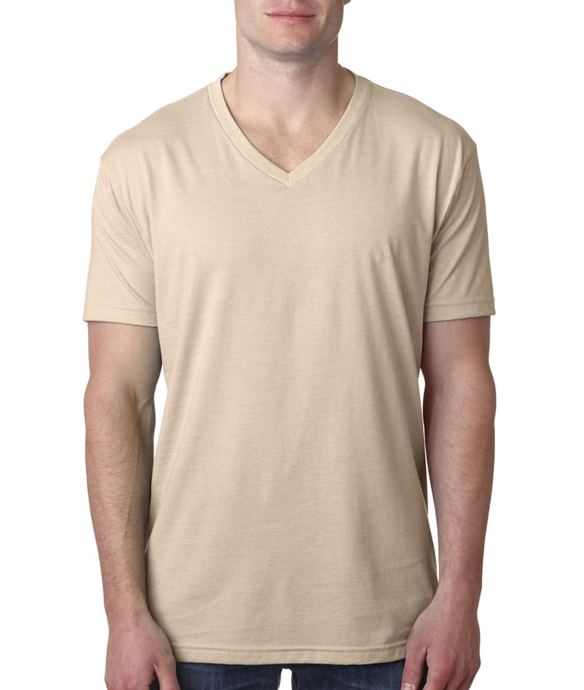 Mens Clementine Premium CVC V-Neck Tee