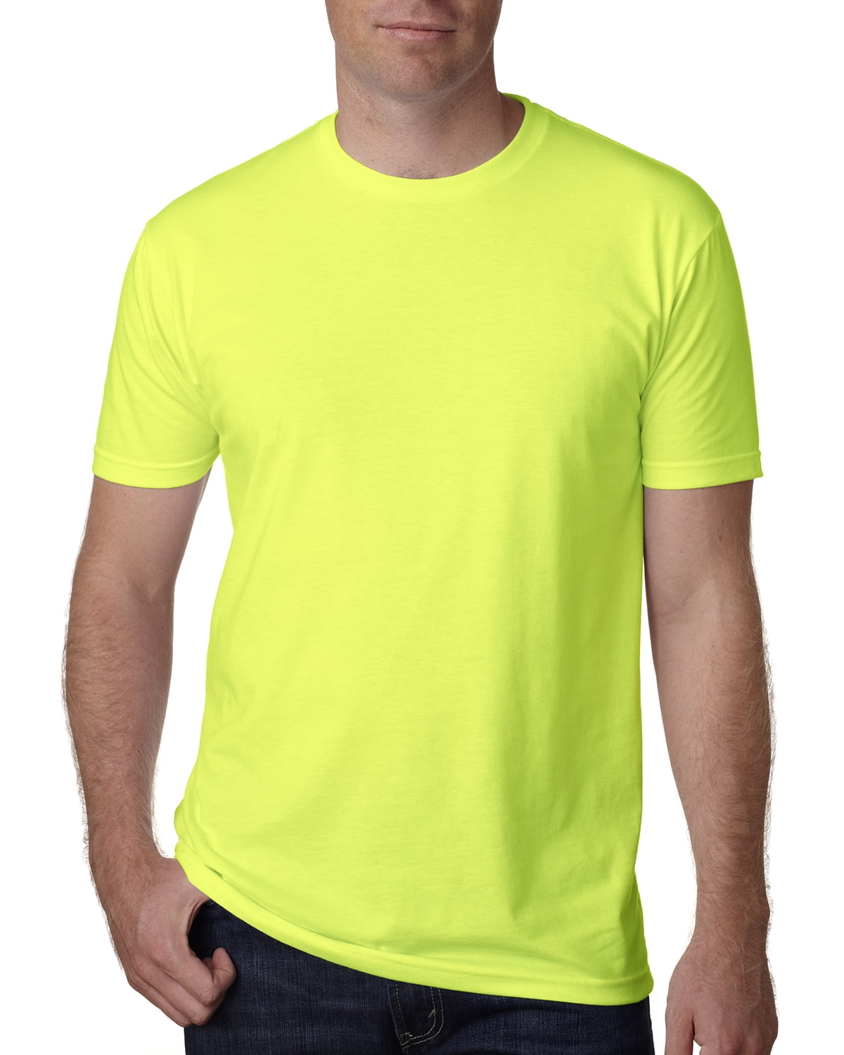 Mens Clementine Premium Fitted CVC Crew Tee