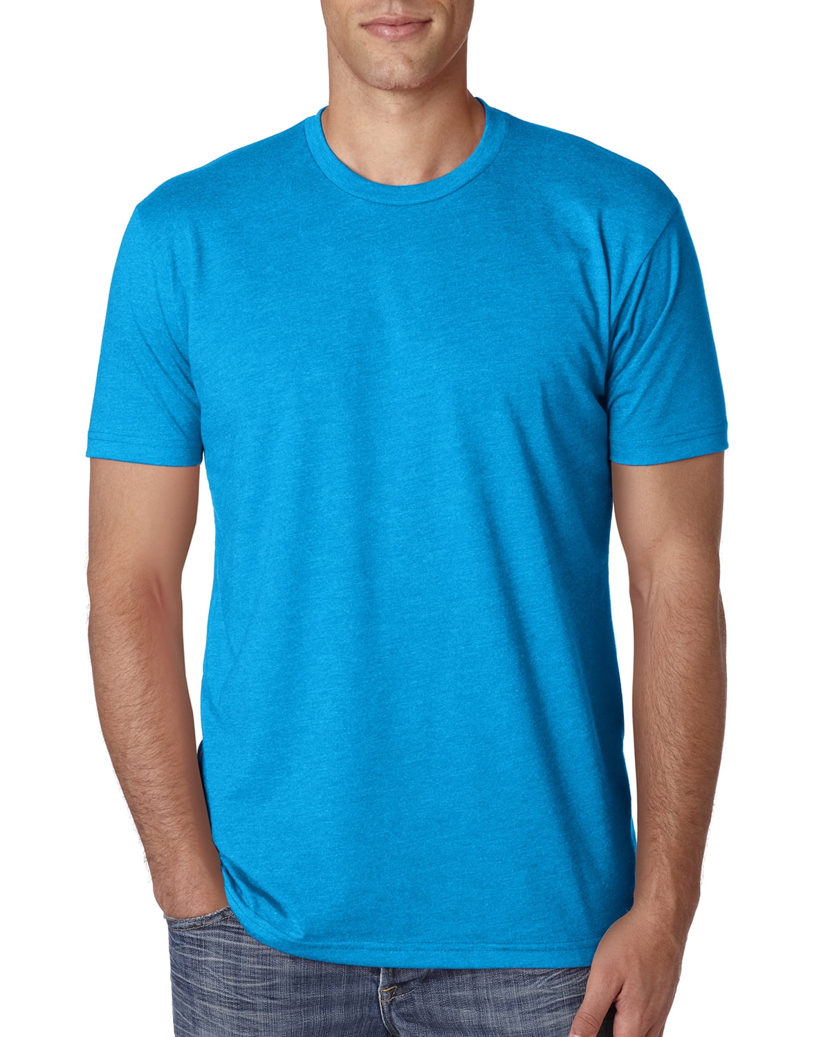 Mens Clementine Premium Fitted CVC Crew Tee