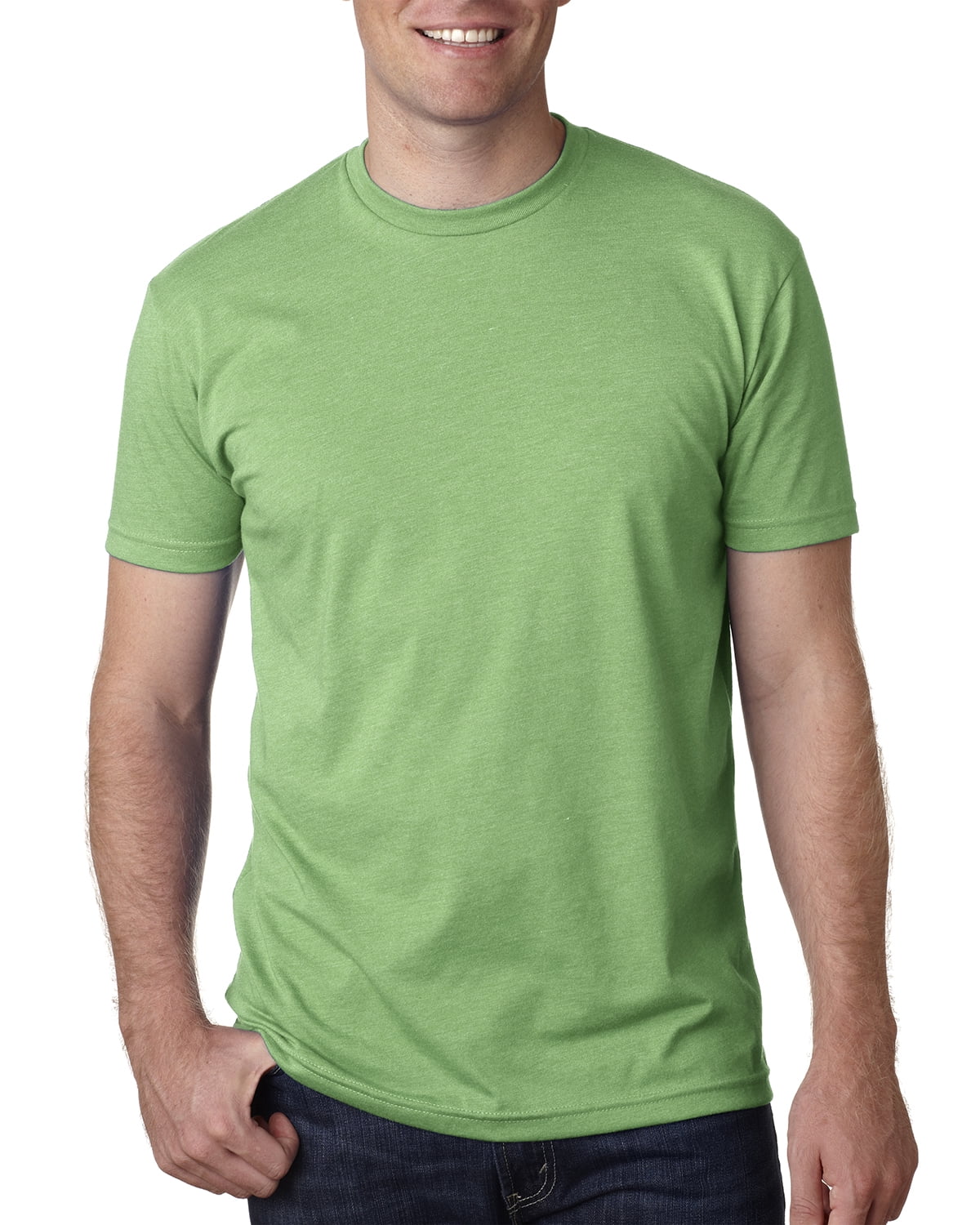 Mens Clementine Premium Fitted CVC Crew Tee