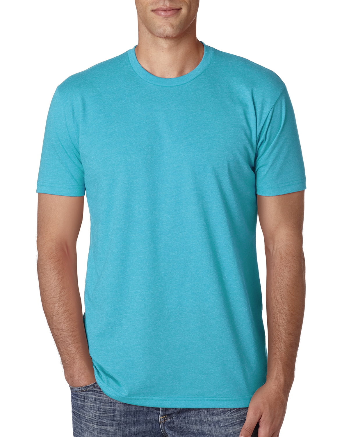 Mens Clementine Premium Fitted CVC Crew Tee