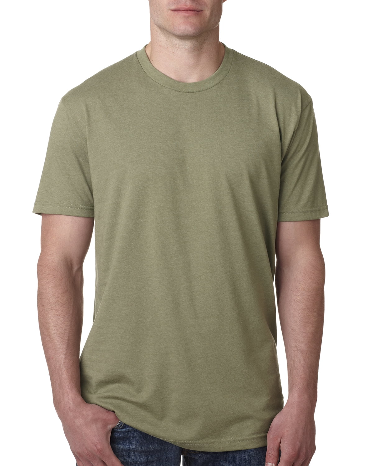 Mens Clementine Premium Fitted CVC Crew Tee