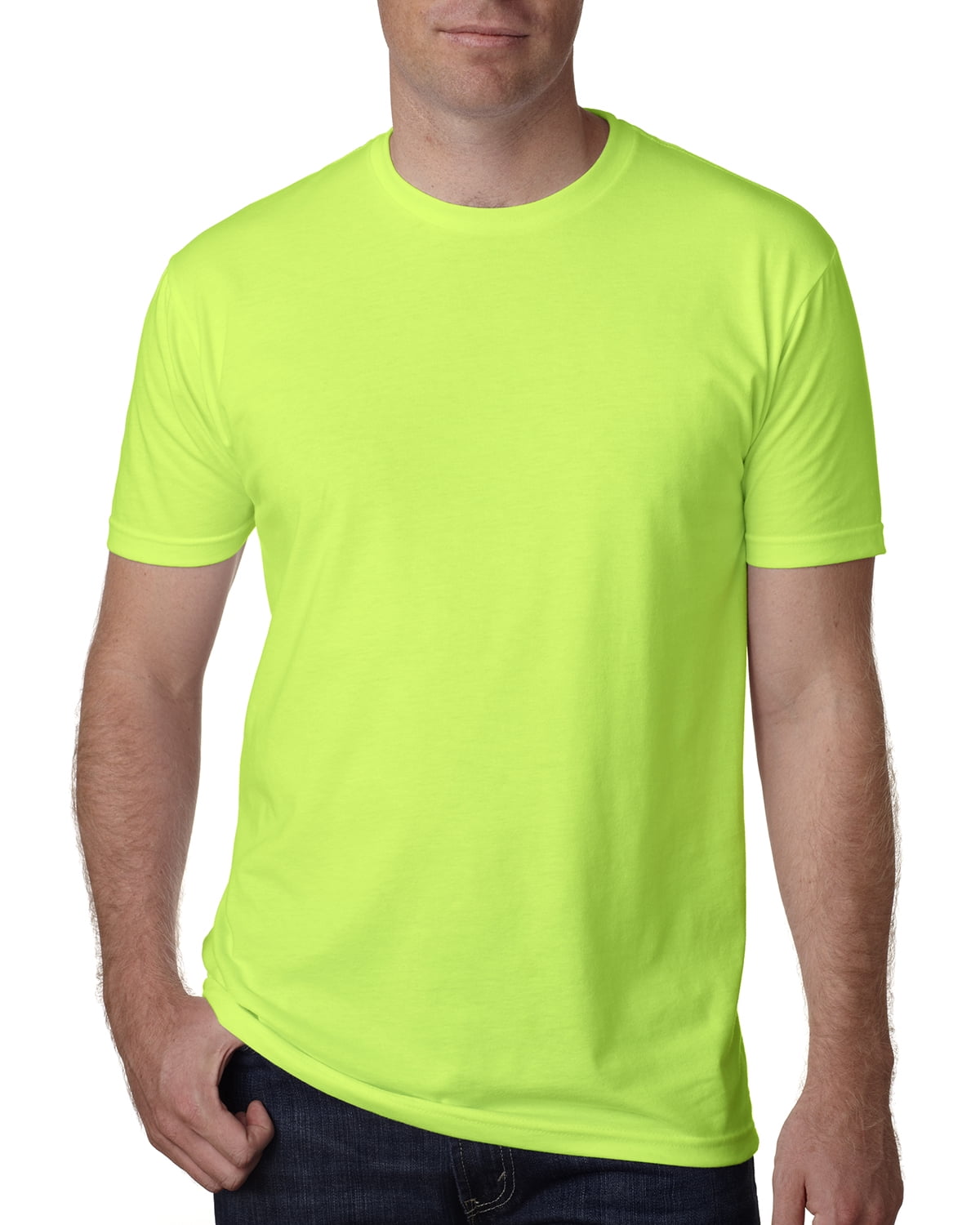 Mens Clementine Premium Fitted CVC Crew Tee
