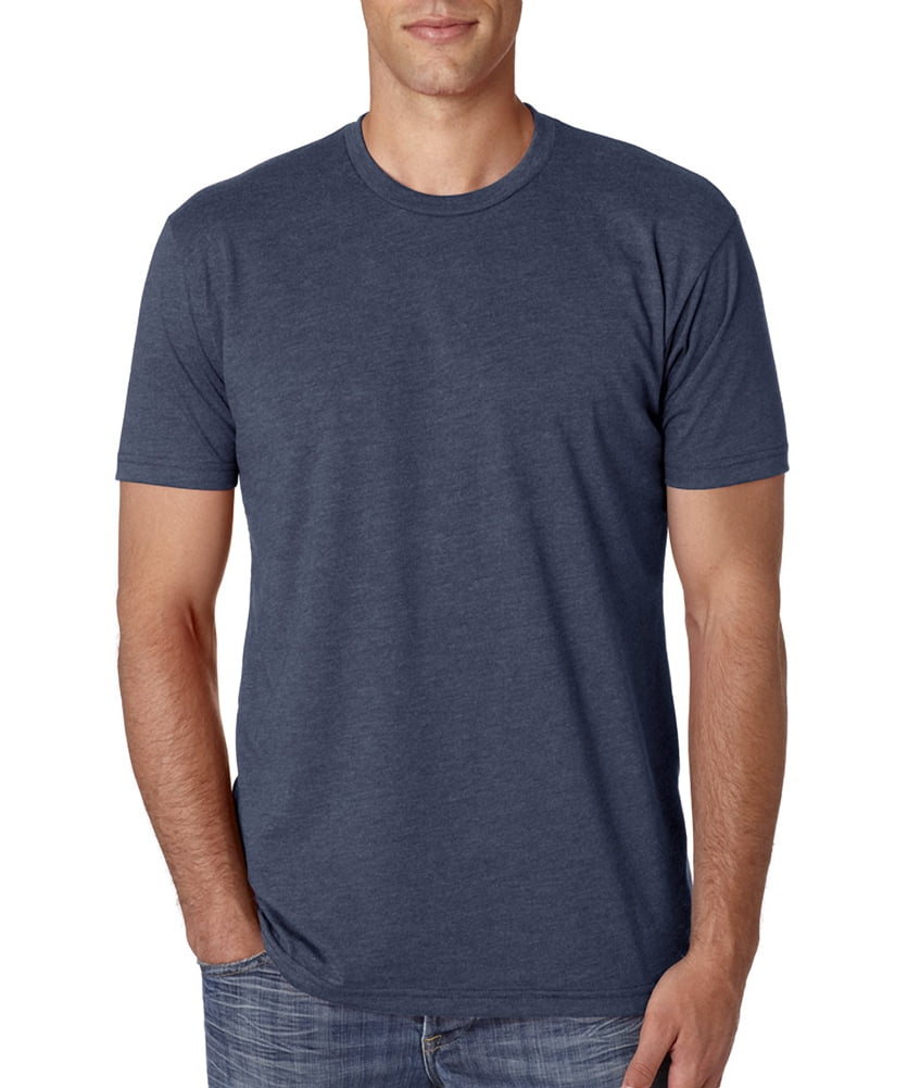 Mens Clementine Premium Fitted CVC Crew Tee