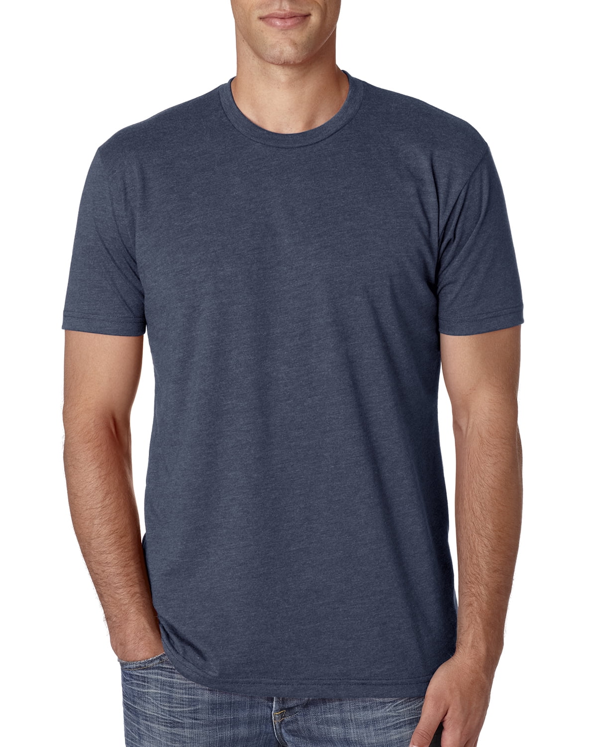 Mens Clementine Premium Fitted CVC Crew Tee