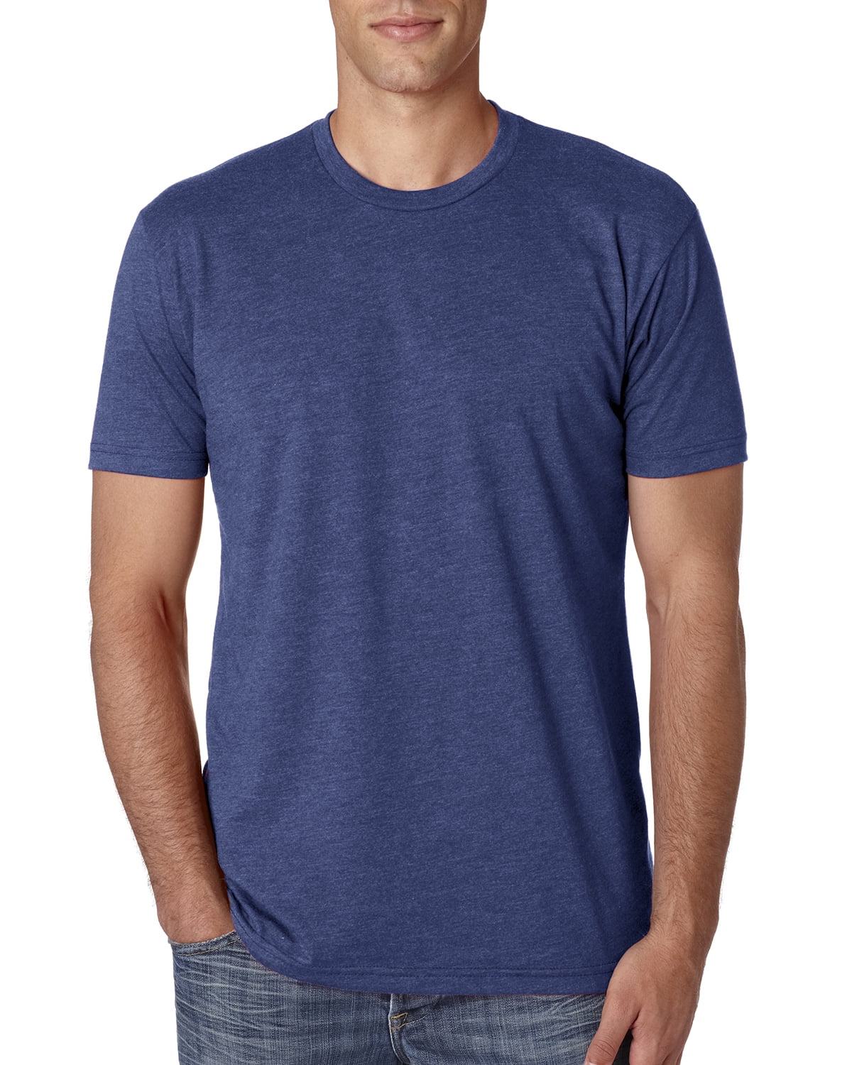 Mens Clementine Premium Fitted CVC Crew Tee