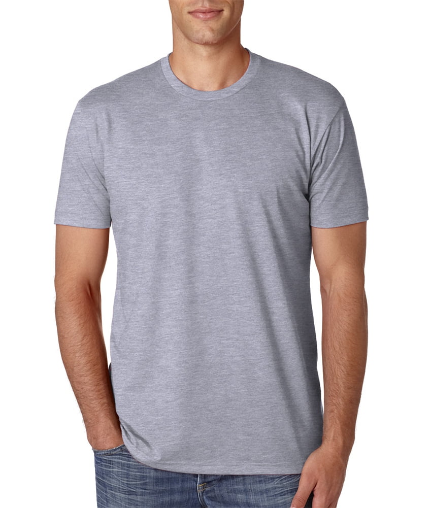 Mens Clementine Premium Fitted CVC Crew Tee