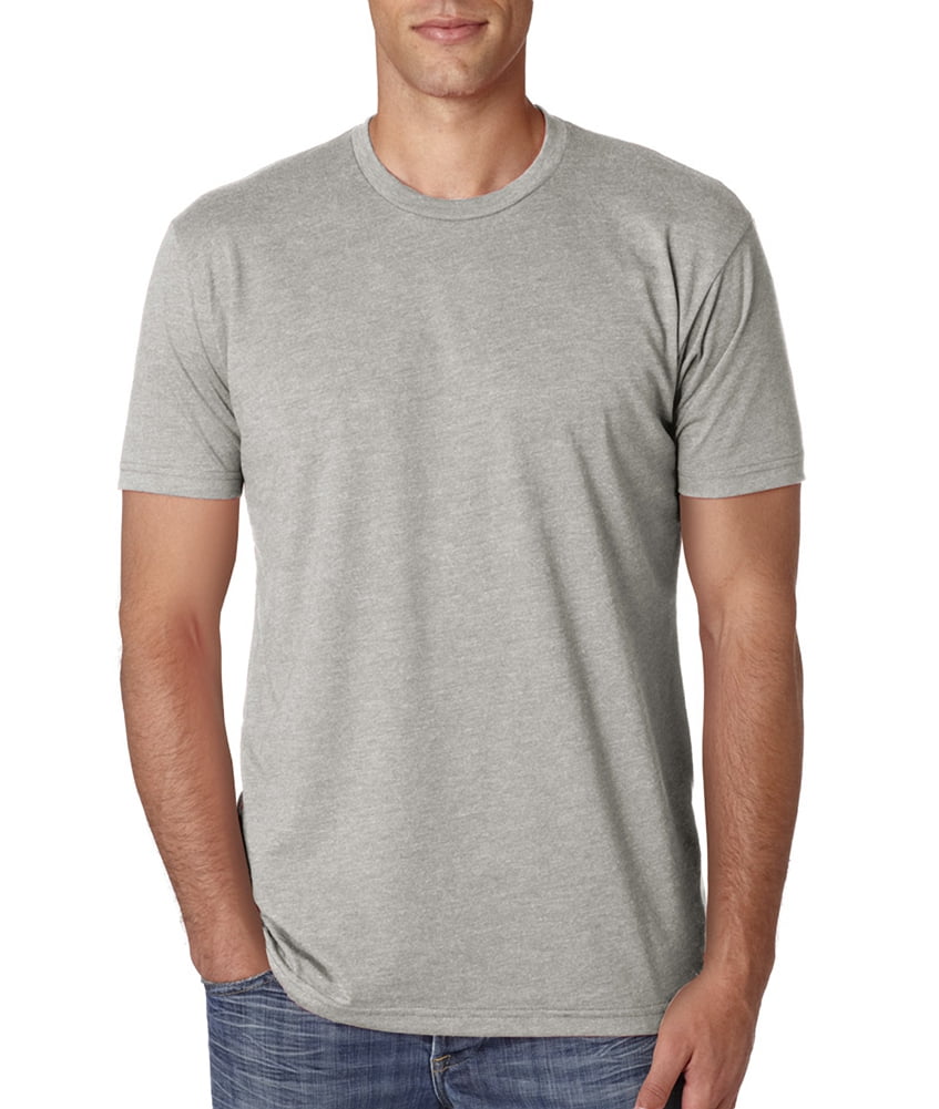 Mens Clementine Premium Fitted CVC Crew Tee