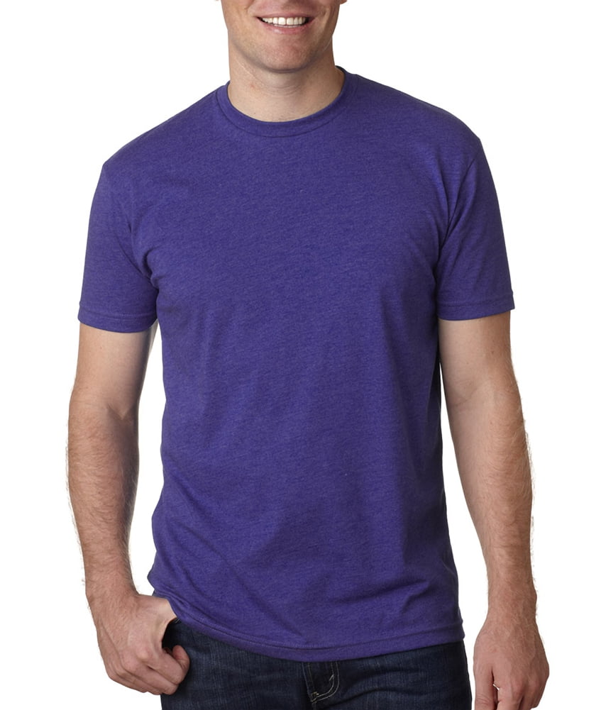 Mens Clementine Premium Fitted CVC Crew Tee