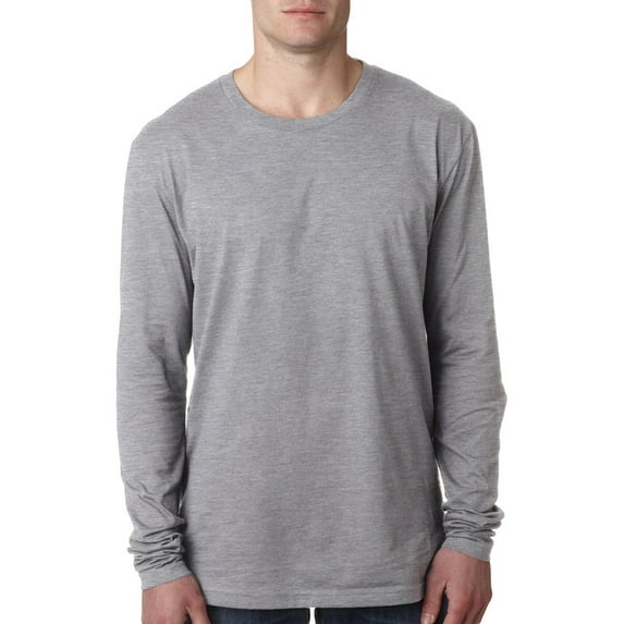 Mens Clementine Premium Fitted Long-Sleeve Crew Tee